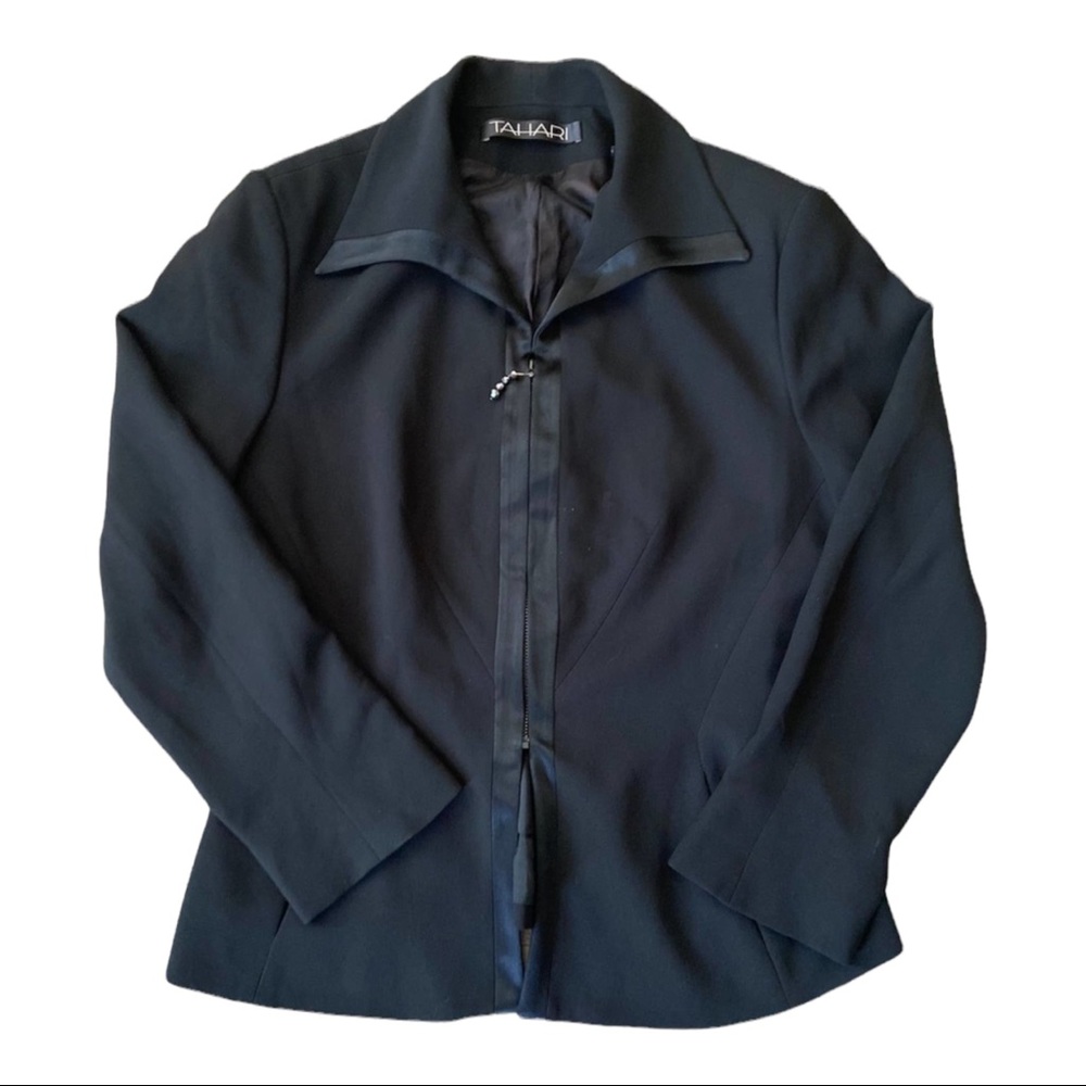 Tahari Black Women's Blazer Jacket